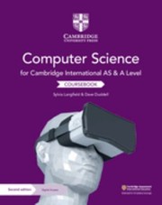 Cover of: Cambridge International AS and a Level Computer Science Coursebook with Cambridge Elevate Edition (2 Years)