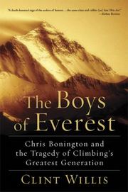 Cover of: The Boys of Everest by Clint Willis