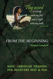 Cover of: From the Beginning