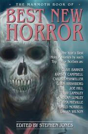 Cover of: The Mammoth Book of Best New Horror (Mammoth Book  of Best New Horror) by Stephen Jones
