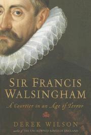 Cover of: Sir Francis Walsingham by Derek Wilson