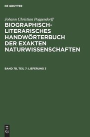 Cover of: Lieferung 3