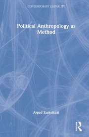 Cover of: Political Anthropology As Method