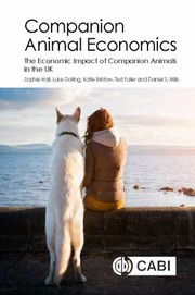 Cover of: Companion Animal Economics by Daniel S. Mills, Sophie Hall, Luke Dolling, Katie Bristow, Ted Fuller