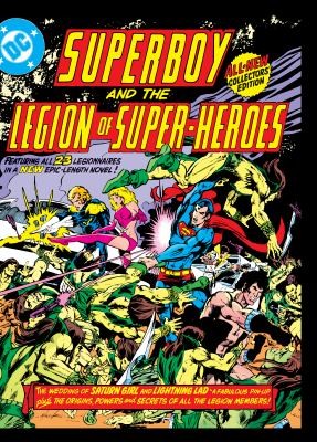 cover of Superboy and the Legion of Super-Heroes (Tabloid Edition)