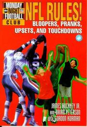 Cover of: NFL rules! by Buckley, James