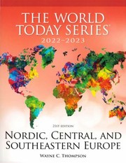 Cover of: Nordic, Central, and Southeastern Europe 2022-2023 by Wayne C. Thompson