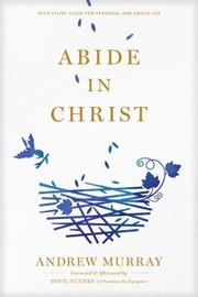 Cover of Abide in Christ by Andrew Murray
