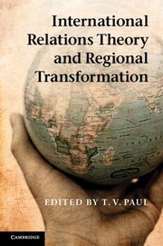 Cover of: International relations theory and regional transformation