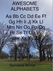 Front cover of Awesome Alphabets by Sameera Akhtar