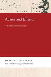 Cover of: Adams and Jefferson by Merrill Peterson, Andrew Burstein