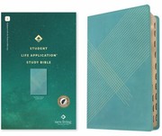 Cover of: NLT Student Life Application Study Bible, Filament Enabled Edition (Red Letter, LeatherLike, Teal Blue Striped, Indexed)