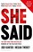 Cover of: She Said