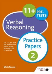 Cover of: Verbal Reasoning Practice Papers 2 by Chris Pearse