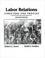Cover of: Labor relations by Robert L. Sauer