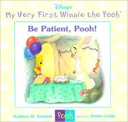 Cover of: Be patient, Pooh by Kathleen Weidner Zoehfeld