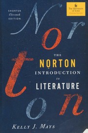 Cover of: The Norton Introduction to Literature