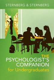 Cover of: Psychologist's Companion for Undergraduates by Robert J. Sternberg, Karin Sternberg