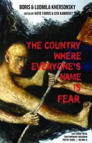 Cover of: Country Where Everyone?s Name Is Fear: Selected Poems