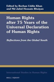 Cover of: Human Rights after 75 Years of the Universal Declaration of Human Rights: Reflections from the Global South