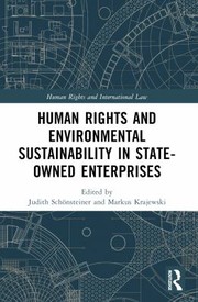 Cover of: Human Rights and Environmental Sustainability in State-Owned Enterprises