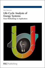 Cover of: Life-Cycle Analysis of Energy Systems by Bent Sørensen, Bent Sørensen