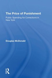 Cover of: Price of Punishment: Public Spending for Corrections in New York