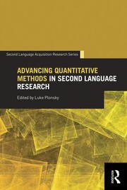 Cover of: Advancing Quantitative Methods in Second Language Research