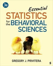 Cover of: Essential Statistics for the Behavioral Sciences