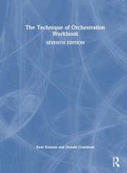 Cover of: Technique of Orchestration Workbook by Kent Kennan, Donald Grantham, Kent Kennan, Donald Grantham