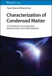 Characterization of Condensed Matter cover