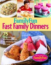 Cover of: Family Fun Fast Family Dinners (Familyfun)