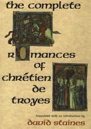 Cover of: The Complete Romances of Chretien De Troyes