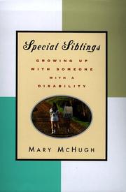 Cover of: Special siblings by Mary McHugh