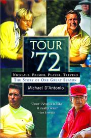 Cover of: Tour '72 by Michael D'Antonio