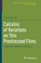 Cover of: Calculus of Variations on Thin Prestressed Films