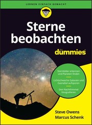 Cover of: Sterne Beobachten Für Dummies by Steve Owens, Marcus Schenk, Jan Hattenbach