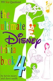 Cover of: The ultimate Disney trivia book 4 by Kevin Neary