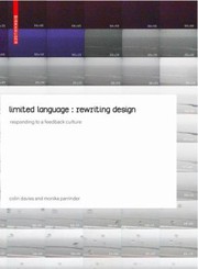 Cover of: Limited Language : Rewriting Design: Responding to a Feedback Culture