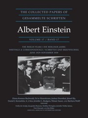 Cover of: Collected Papers of Albert Einstein, Volume 17 : The Berlin Years: Writings and Correspondence, June 1929-November 1930