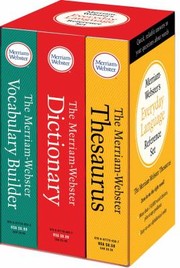 Cover of: Merriam-Webster's Everyday Language Reference Set, Newest Edition