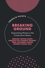 Front cover of Breaking Ground by Bernard Arthur-Aidoo