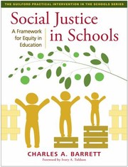 Cover of: Social Justice in Schools: A Framework for Equity in Education