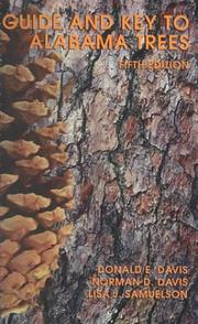 Guide and key to Alabama trees by Donald Echard Davis