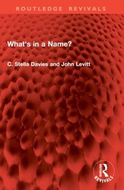 Cover of: What's in a Name?