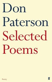 Cover of: Selected Poems by Don Paterson