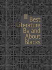 Cover of: Best literature by and about Blacks by Phillip M. Richards