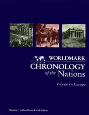 Cover of: Worldmark Chronology of the Nations by 