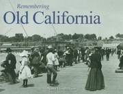 Cover of: Remembering Old California