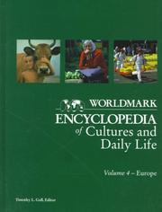 Cover of: Worldmark Encyclopedia of Cultures and Daily Living by Timothy L. Gall